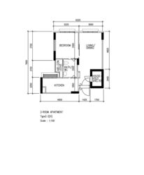 Blk 366A Sun Breeze (Sembawang), HDB 2 Rooms #603296191